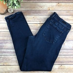 Kut From The Kloth Diana Skinny Jean Size 12 Dark